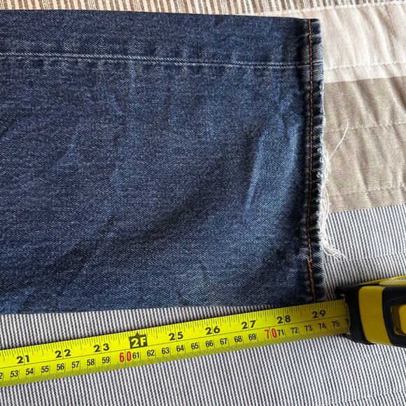Levi's Jeans Mens 36x29 Blue 501 Cotton Denim Pants - Picture 5 of 6